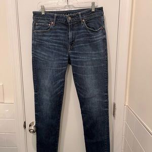 American Eagle, Airflex, Athletic Skinny, size 32x32, blue, excellent condition.
